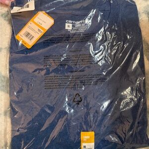 NIP Carhartt Men's blue Short Sleeve Tee shirt XL